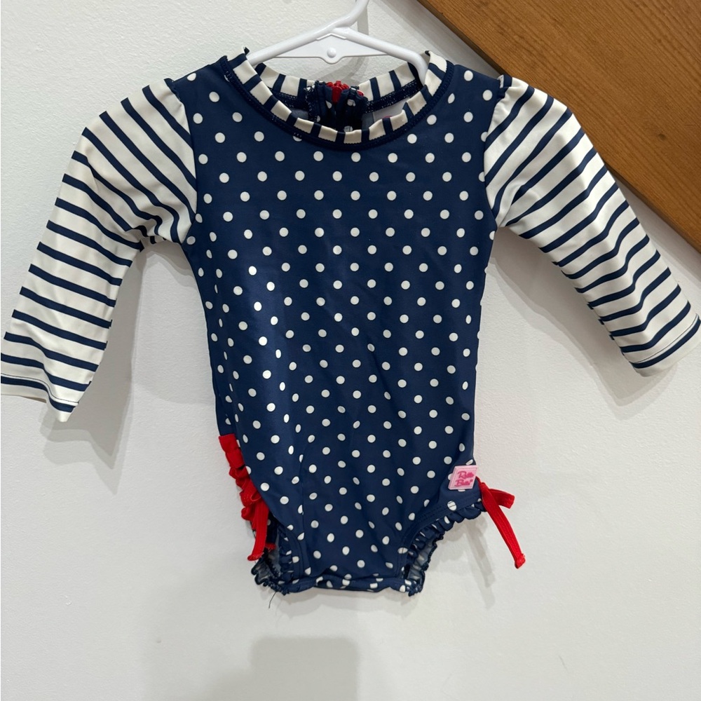 Baby Ruffle Butts swim suit, 6-12M